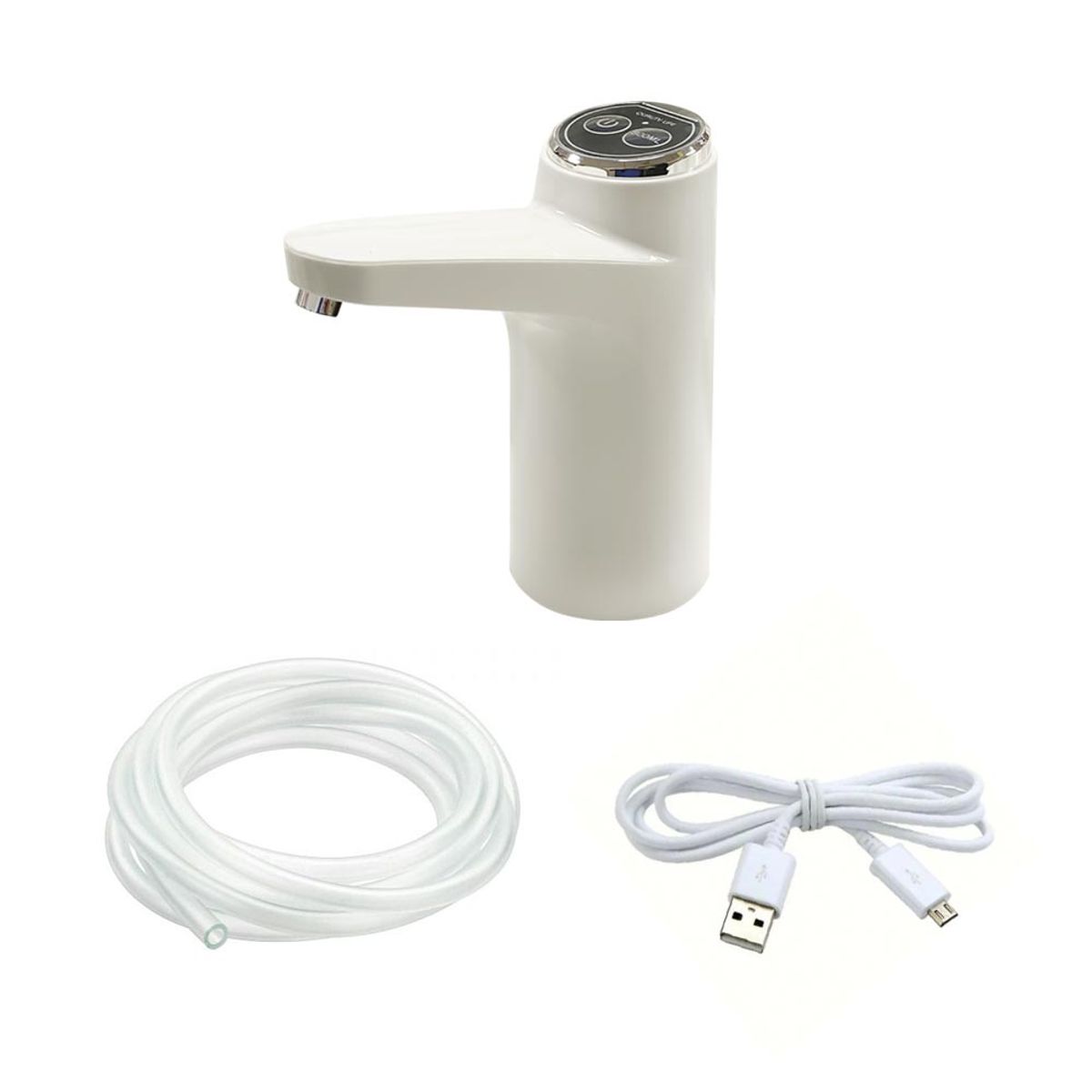 GENERICO - Bomba Dispensador Agua Usb Premium Touch Inalambrica - Blanco