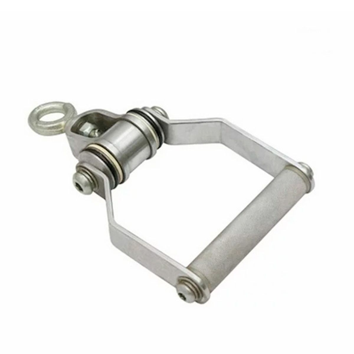 GENERICO - Manilla rodamiento tomada multieje cromada polea Gym