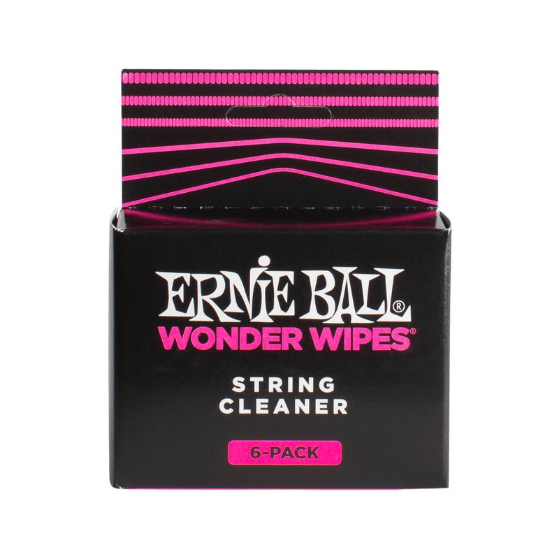 ERNIE BALL - Set de Paños Limpieza de Cuerdas Guitarra/Bajo Ernie Ball 4277