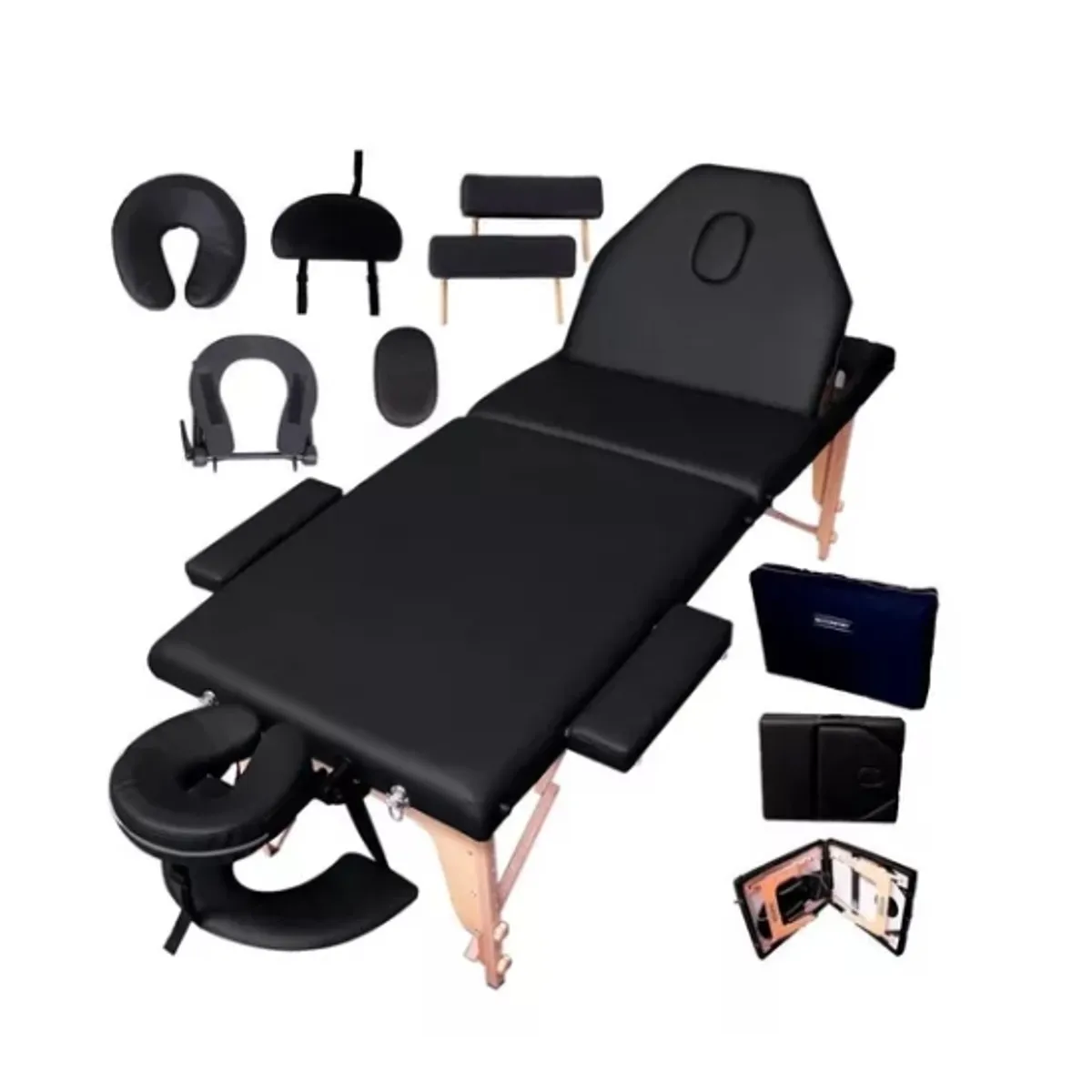 NANOFORT - Camilla Masaje Nanofort Plagble Spa Fisioterapia 3 Cuerpos Negra