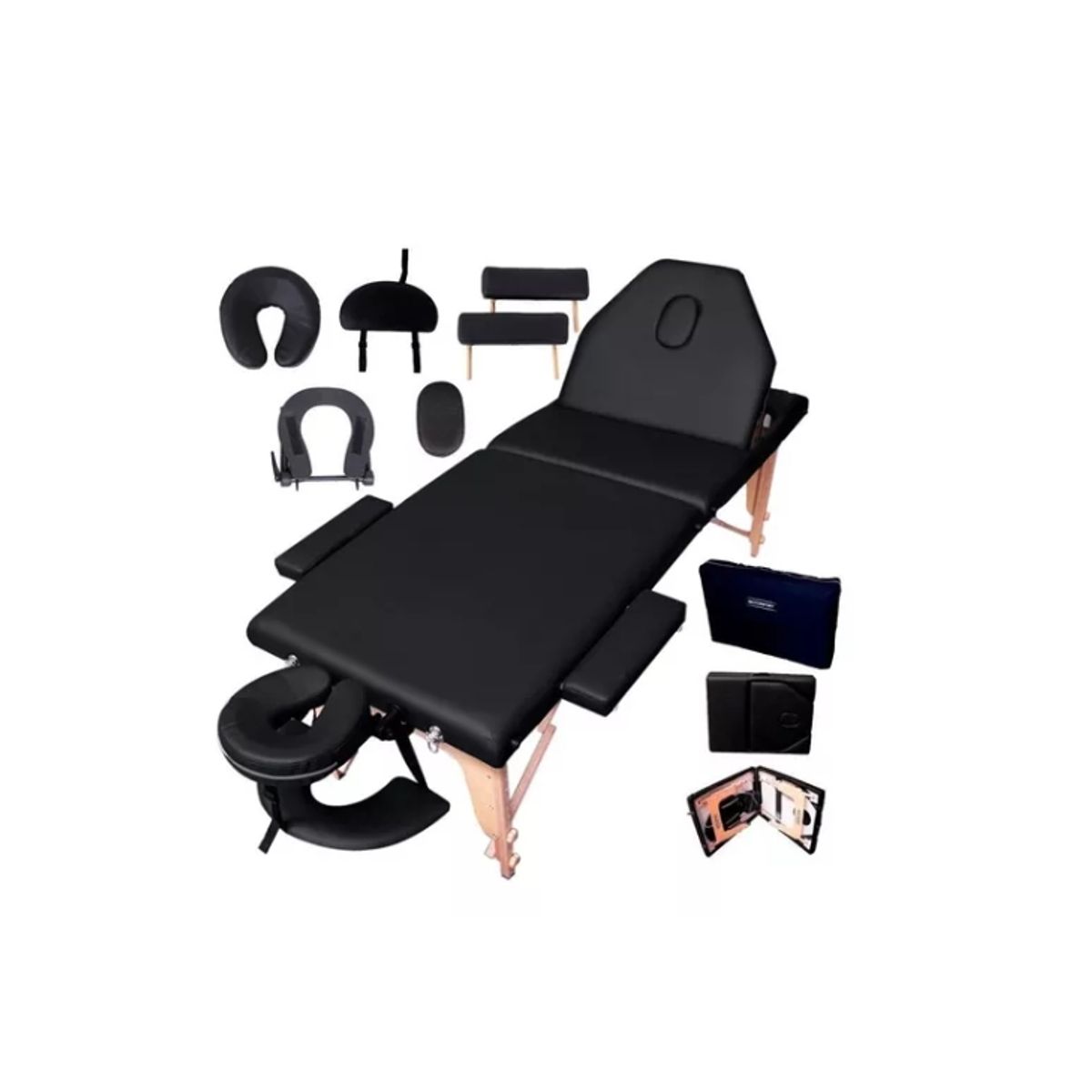 NANOFORT - Camilla Masaje Nanofort Plagble Spa Fisioterapia 3 Cuerpos Negra