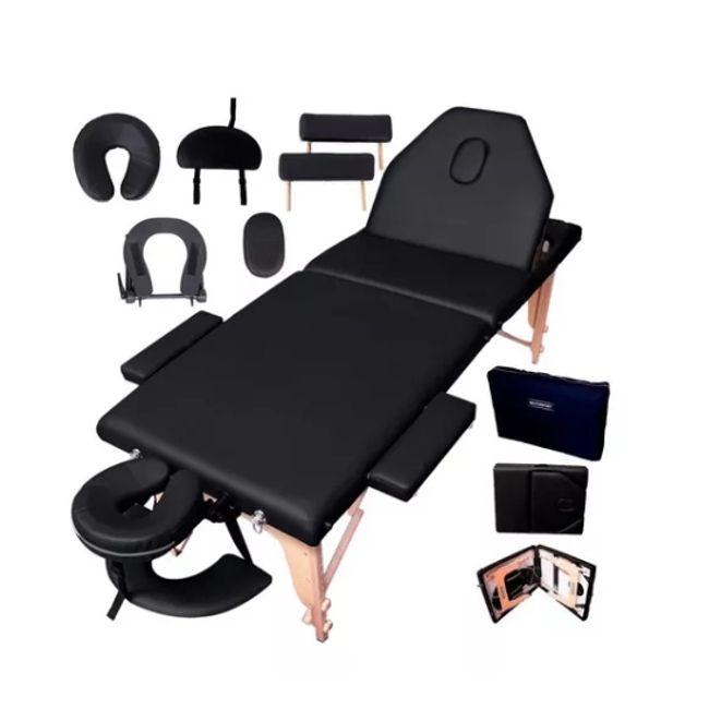 NANOFORT - Camilla Masaje Nanofort Plagble Spa Fisioterapia 3 Cuerpos Negra