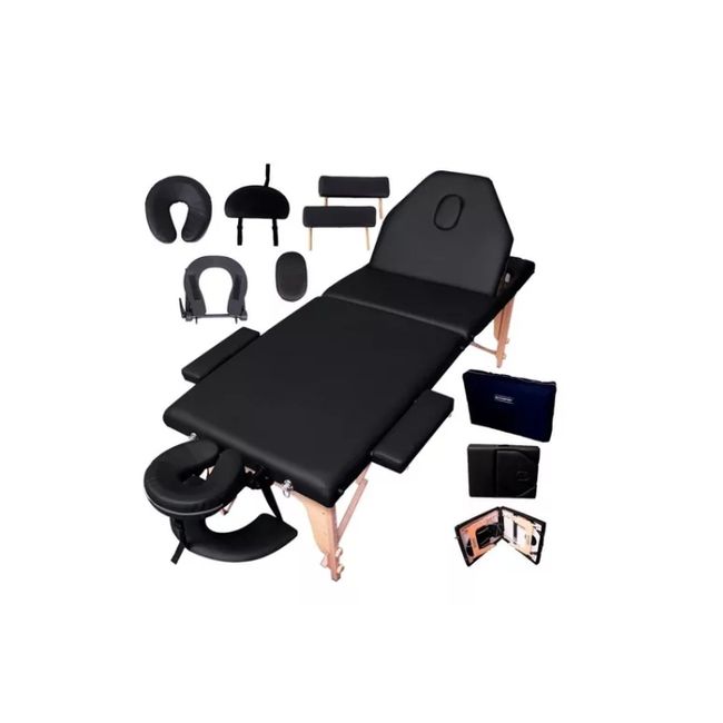 NANOFORT - Camilla Masaje Nanofort Plagble Spa Fisioterapia 3 Cuerpos Negra