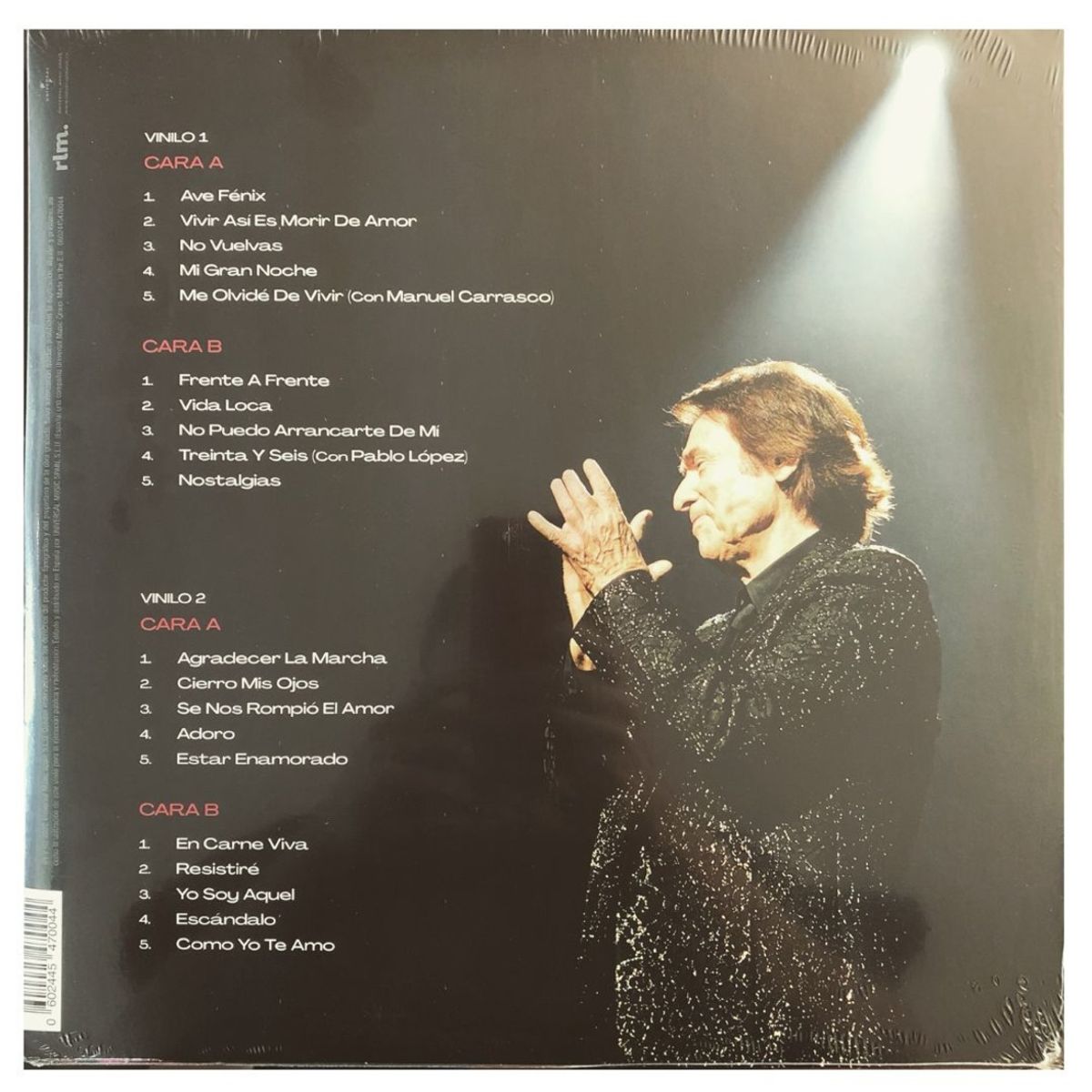 HITWAY MUSIC - RAPHAEL - 6.0 EN CONCIERTO - VINILO HITWAY MUSIC