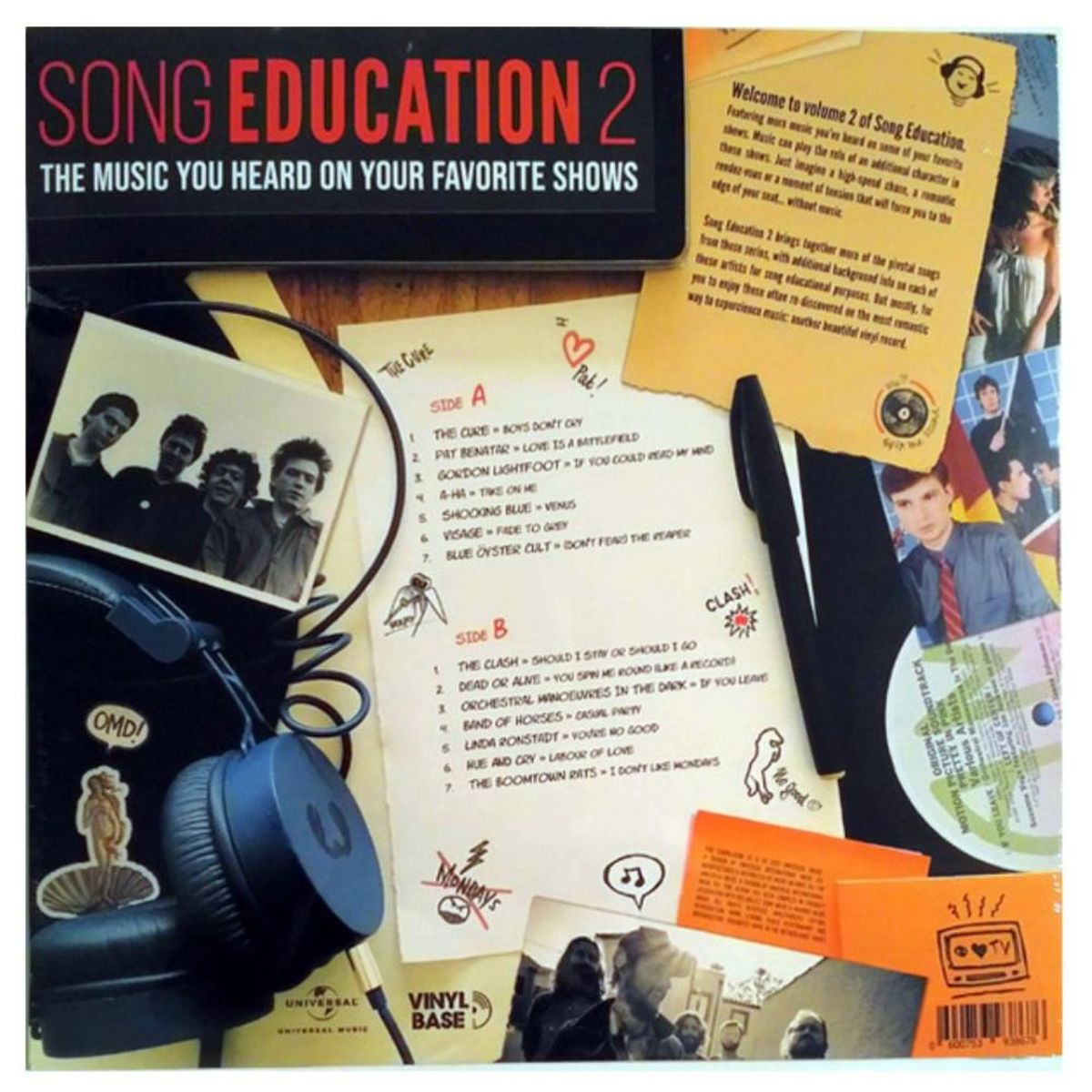 HITWAY MUSIC - SONG EDUCATION - VOL. 2 (YELLOW VINYL) - VINILO HITWAY MUSIC