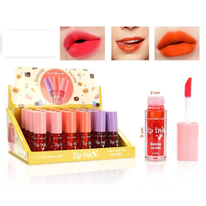 GENERICO - Pack De 3 Tintas Labiales Acabado Matte Labios 24 Hrs.