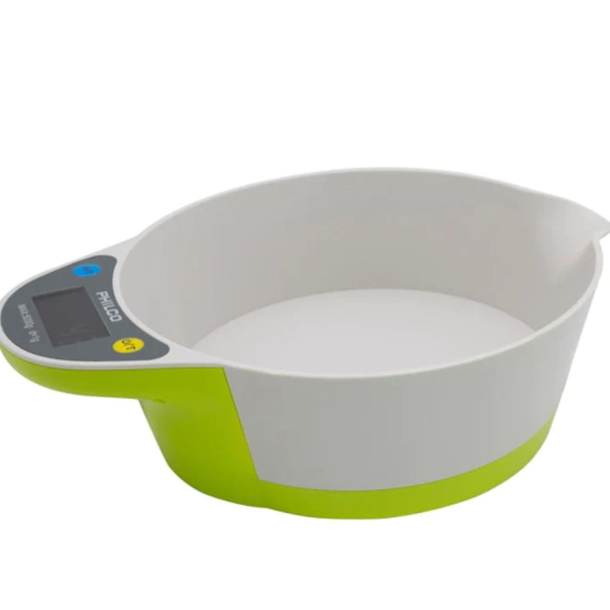 PHILCO - Balanza Philco digital de cocina KS767 con bowl 1GR-5KG verde