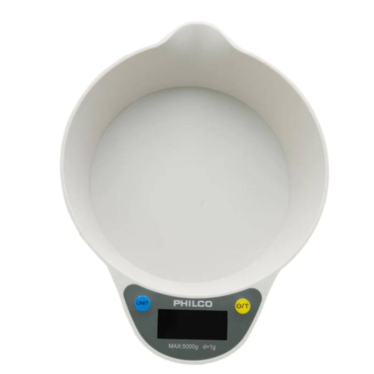 PHILCO - Balanza Philco digital de cocina KS767 con bowl 1GR-5KG verde