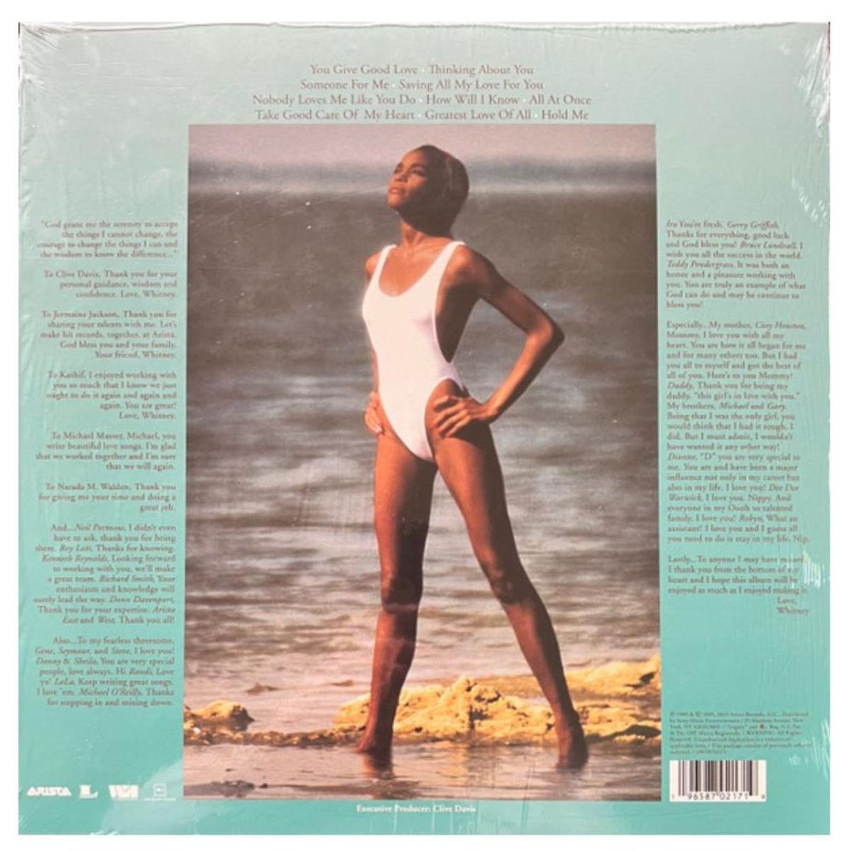 HITWAY MUSIC - WHITNEY HOUSTON - WHITNEY HOUSTON - VINILO HITWAY MUSIC