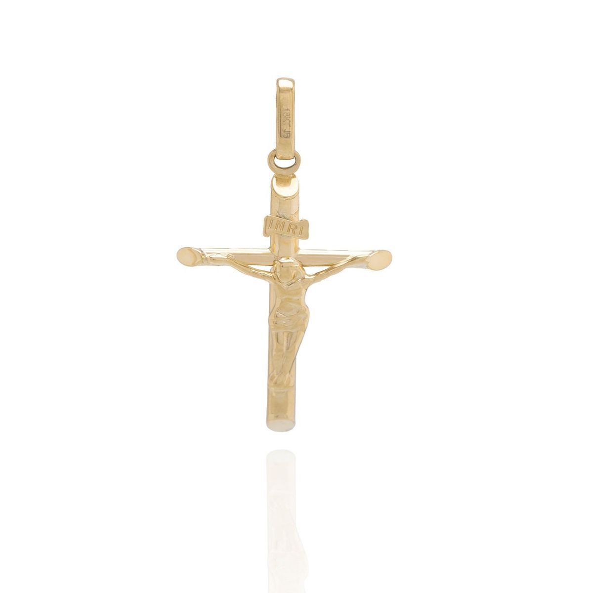 JB JOYAS BARON - Colgante de Oro 18kt Cruz Cristo