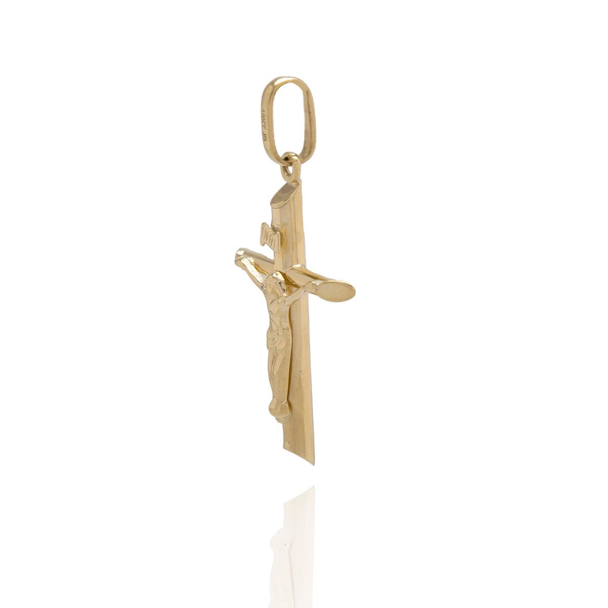 JB JOYAS BARON - Colgante de Oro 18kt Cruz Cristo