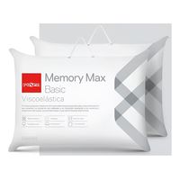 Pack 2 Almohadas Memory Max Basic Americana 42x62 Cm -
