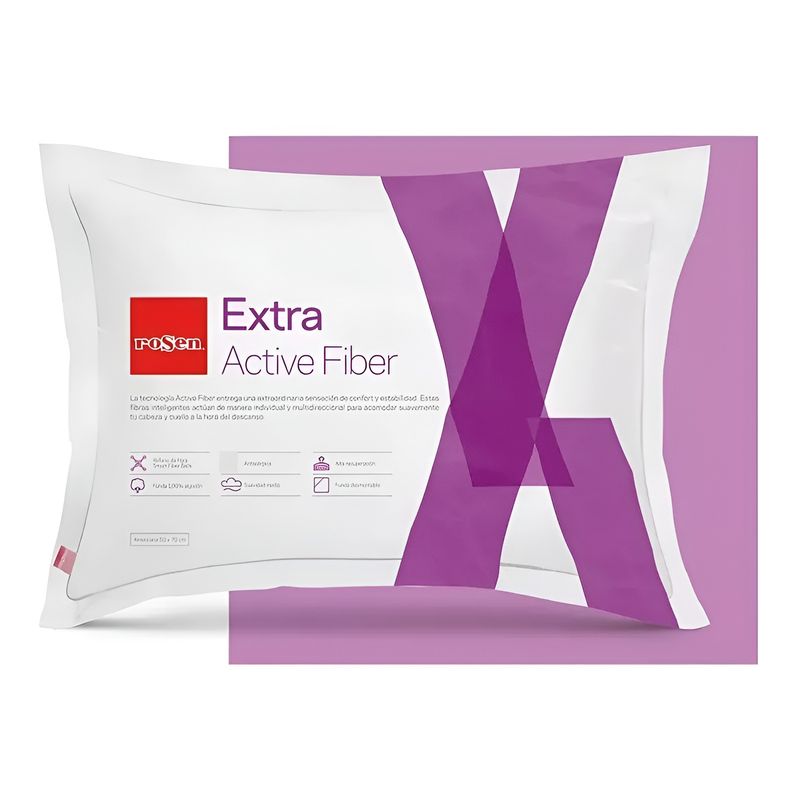ROSEN - Almohada Rosen Extra Active Fiber 50 X 70 Americana
