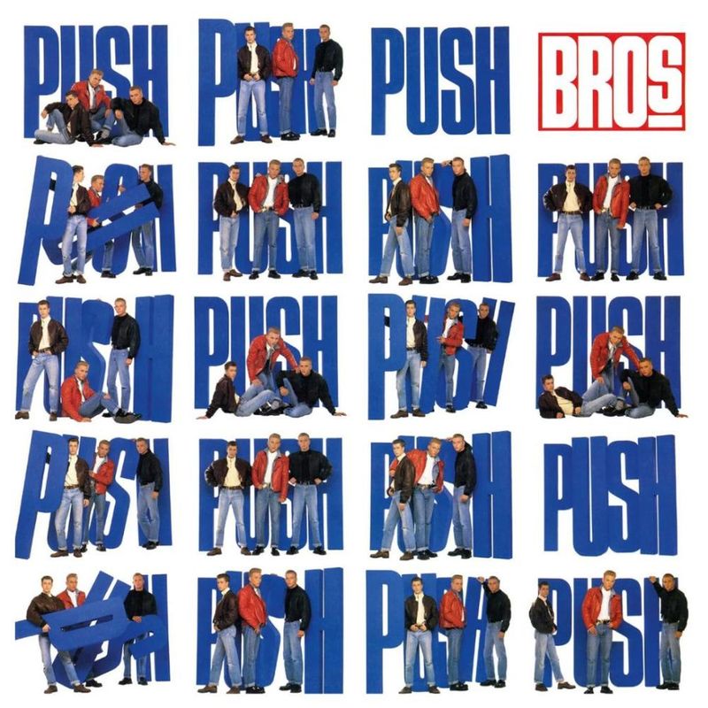 HITWAY MUSIC - BROS - PUSH (TRANSLUCENT BLUE VINYL) - VINILO