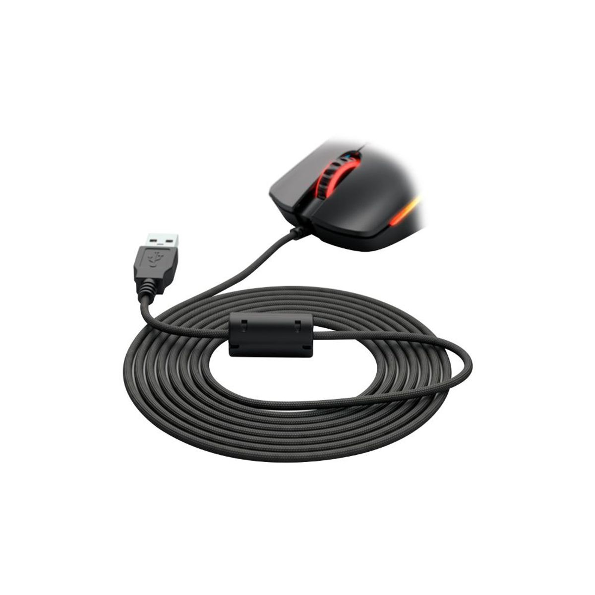 GLORIOUS PC GAMING RACE - G-asc-black Cable De Reemplazo Para Mouse Glorious Negro