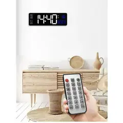 GENERICO - Reloj De Pared Digital Led Grande De 32 cm