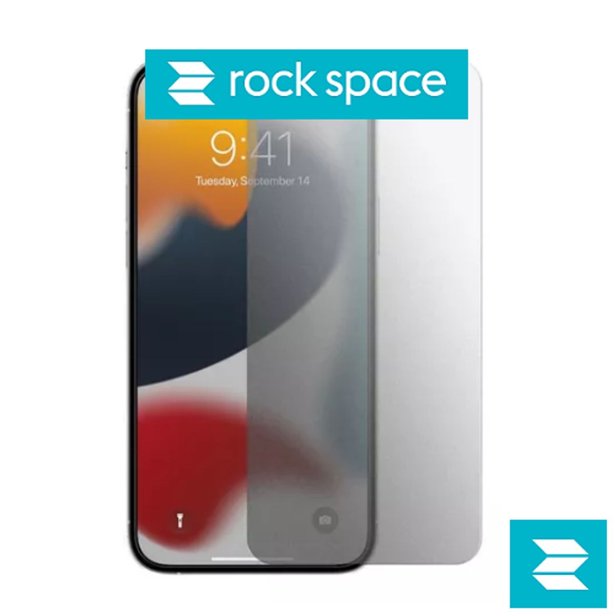 ROCK SPACE - Lámina Matte Antihuella para IPhone 15 ROCK SPACE antigrasa