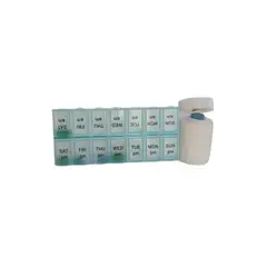 GENERICO - PACK PASTILLERO SEMANAL MAÑANA Y TARDE TRITURADOR 3EN1