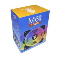 Kit 3 Ventiladores Morpheus M6 120 mm con Control Reomoto