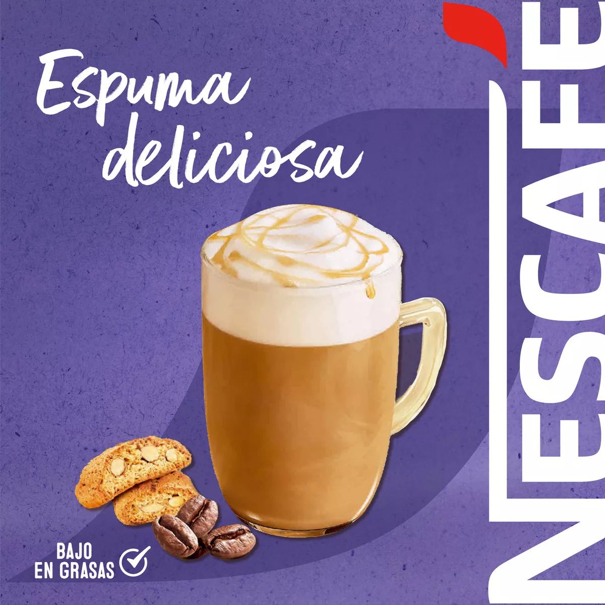 NESTLE - Café Nescafé Vainilla Latte 8x18,5Gr X 3 Cajas