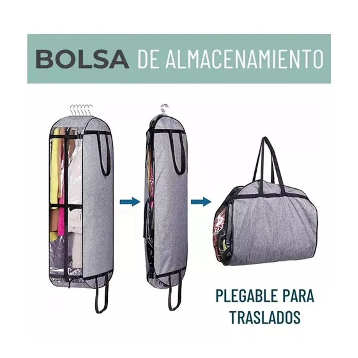 GENERICO - Bolsa Funda Almacenamiento Y Viaje Casatua Ropa Traje
