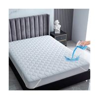 Cubre Colchon Protector Impermeable 2 Plazas Blanco