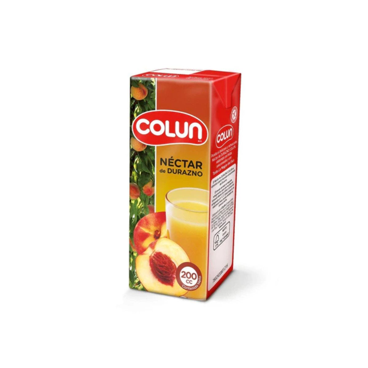 COLUN - Jugo Néctar Colun X 24 Unidades 200ml Durazno