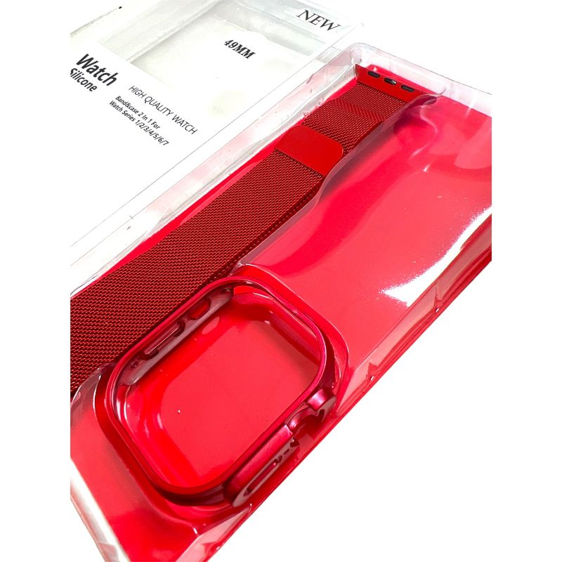 GENERICO - Correa Magnética para Apple watch con Carcasa 49mm