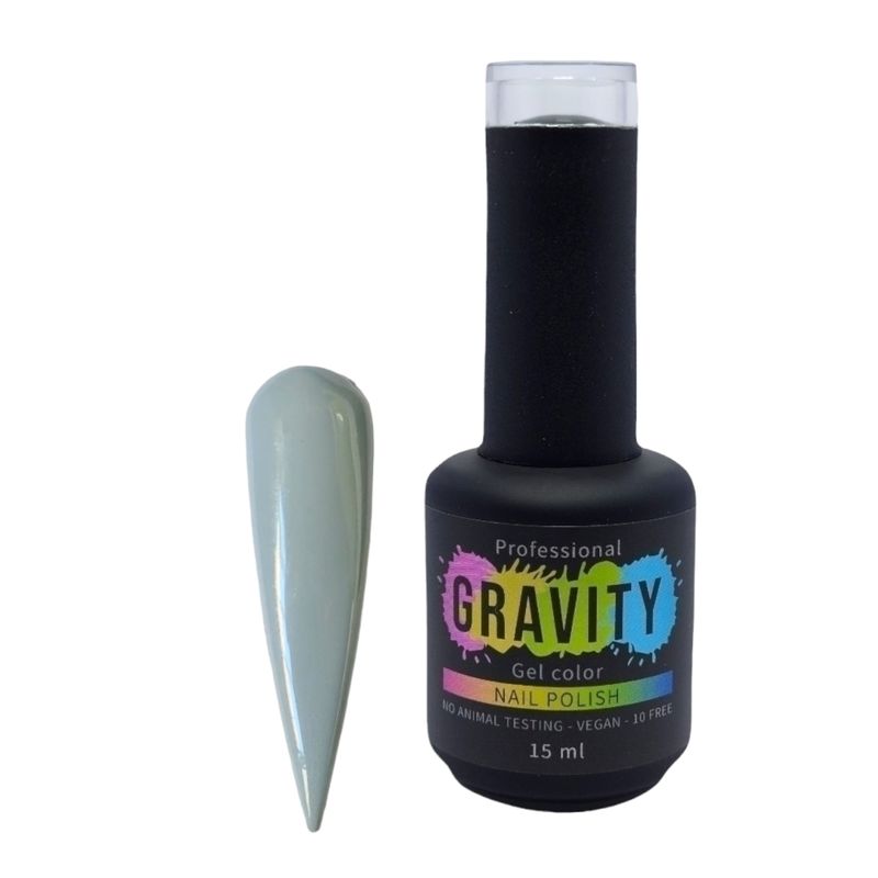 GRAVITY - Gris Suave Esmalte Permanente Profesional 15ml 024.