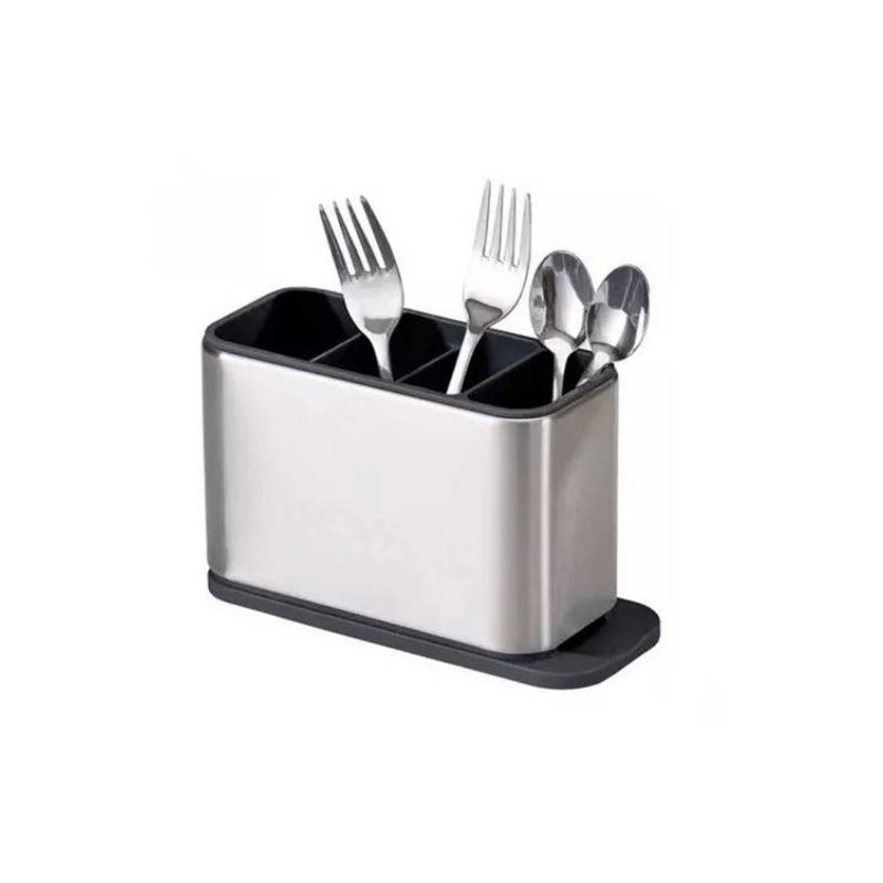 OEM - ESCURRIDOR DE CUBIERTOS UTENSILIOS COCINA DE ACERO INOXIDABLE