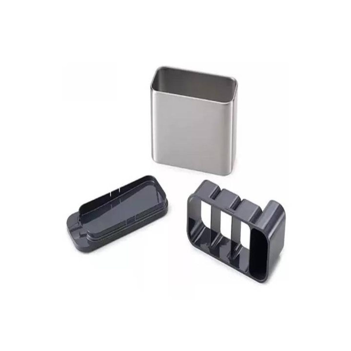 OEM - ESCURRIDOR DE CUBIERTOS UTENSILIOS COCINA DE ACERO INOXIDABLE