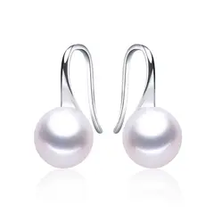 TODOJOYAS - Aros Plata 925 Perla Blanca