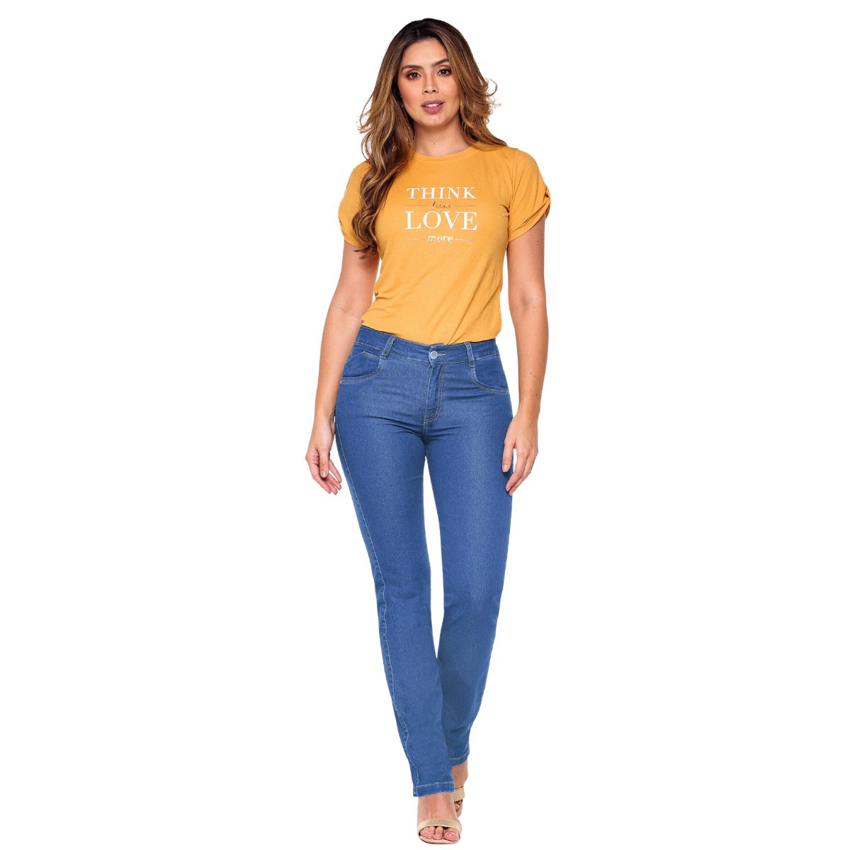 TRUCCOS JEANS - Jeans Mujer Clásicos Bota Recta Tiro Alto - Trucco´s  T093