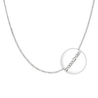 Cadena Plata 925 1mm 50cm Modelo Figaro