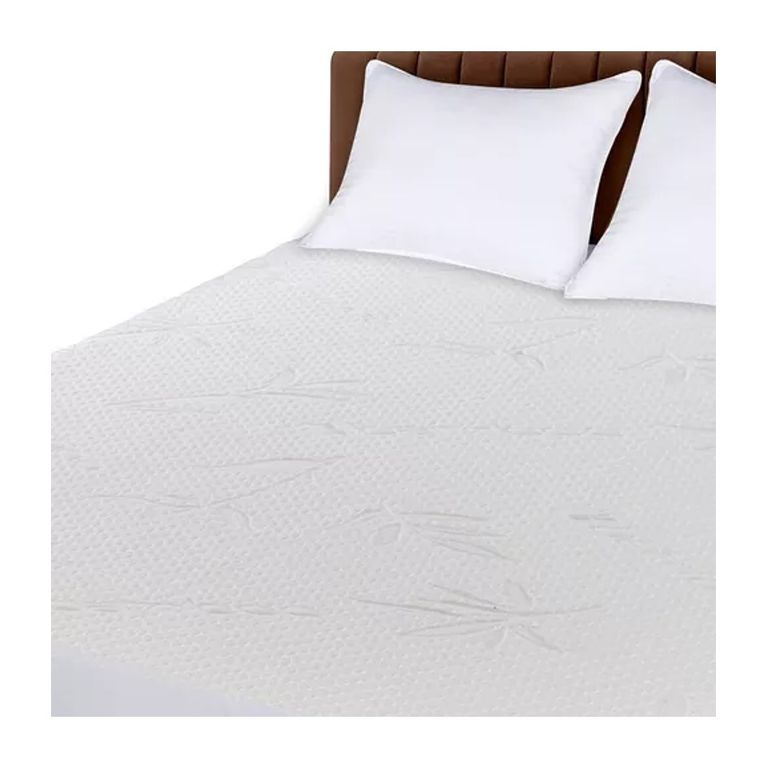 Cubre Colchon Protector Impermeable Bambu 1,5 Plaza