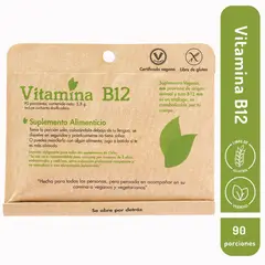 DULZURA NATURAL - VITAMINA B12 CIANOCOBALAMINA 90 PORCIONES
