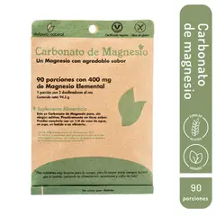 DULZURA NATURAL - CARBONATO DE MAGNESIO 90 PORCIONES