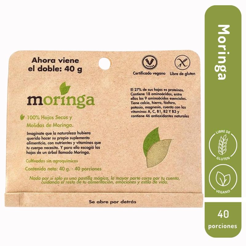 DULZURA NATURAL - MORINGA EN POLVO DULZURA NATURAL 40 PORCIONES
