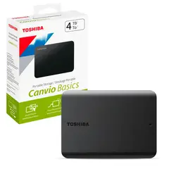 TOSHIBA - Disco Duro Externo 4tb 2.5" Canvio Basics A5 USB 3.2