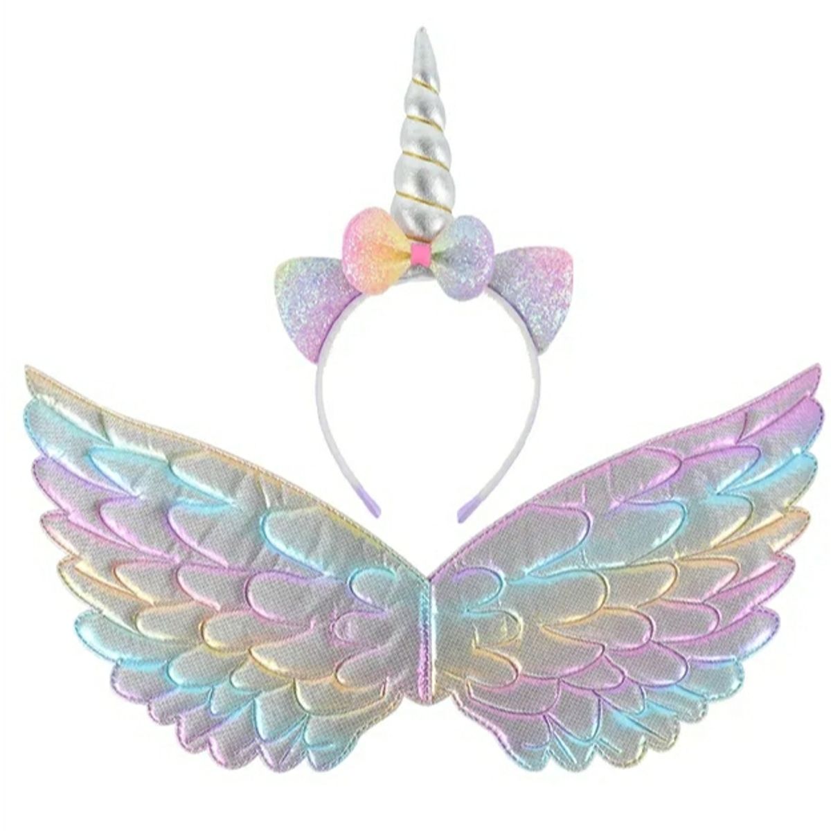 GENERICO - Set disfraz cosplay unicornio para fiesta cumpleaños niña