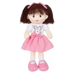 GENERICO - Muñeca pepona de trapo musical 45cm
