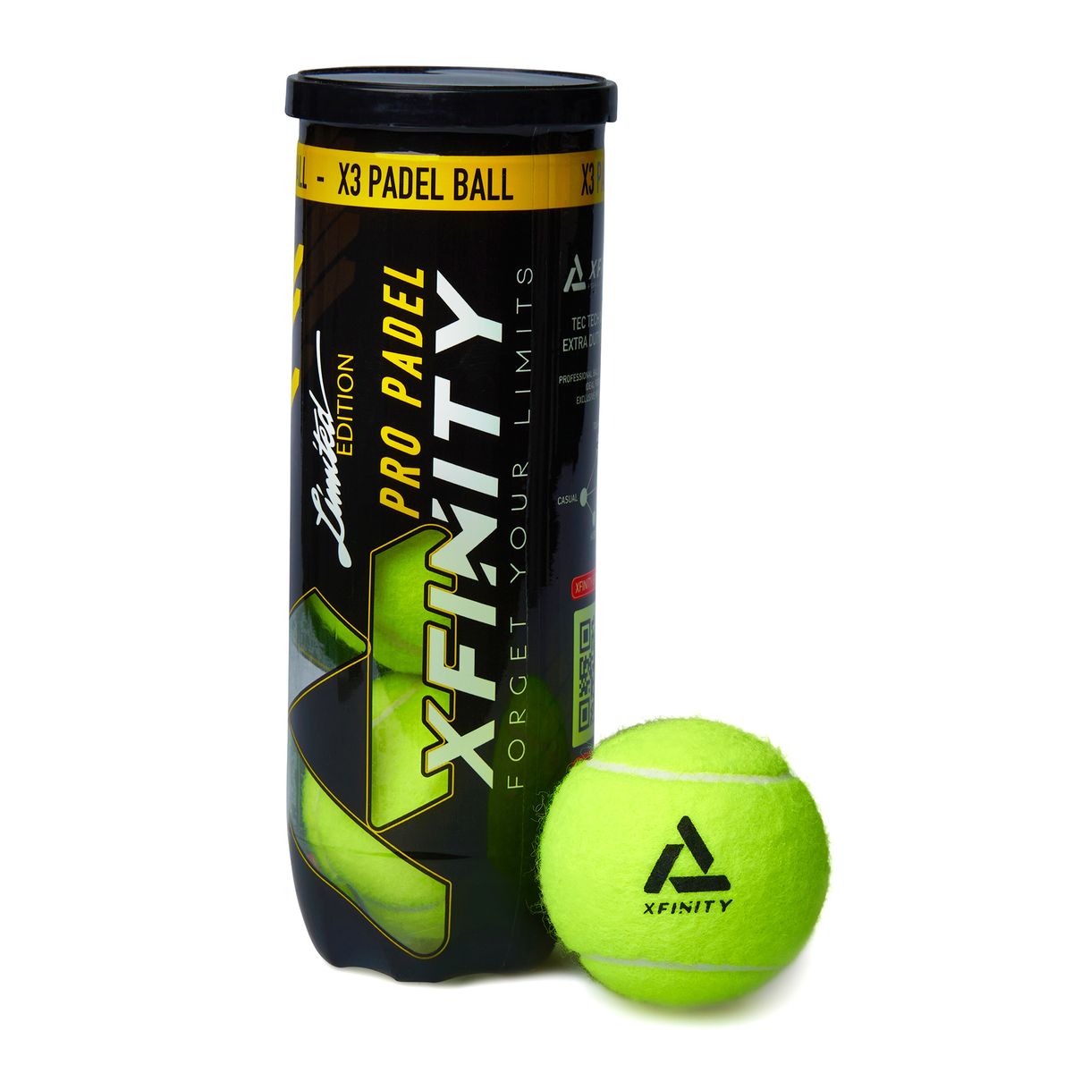 XFINITY - PELOTAS PRO PADEL XFINITY LIMITED EDITION TARRO X3