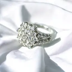 GENERICO - Anillo de Plata Corona Estrella Circones