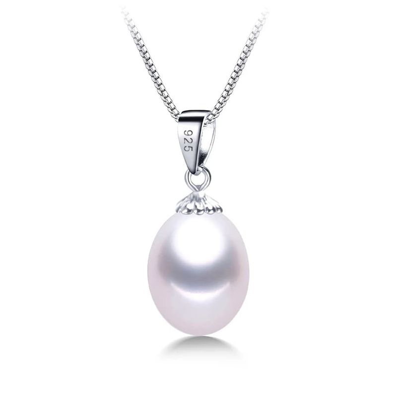 TODOJOYAS - Collar Plata 925 Perla Blanca