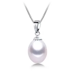 TODOJOYAS - Collar Plata 925 Perla Blanca