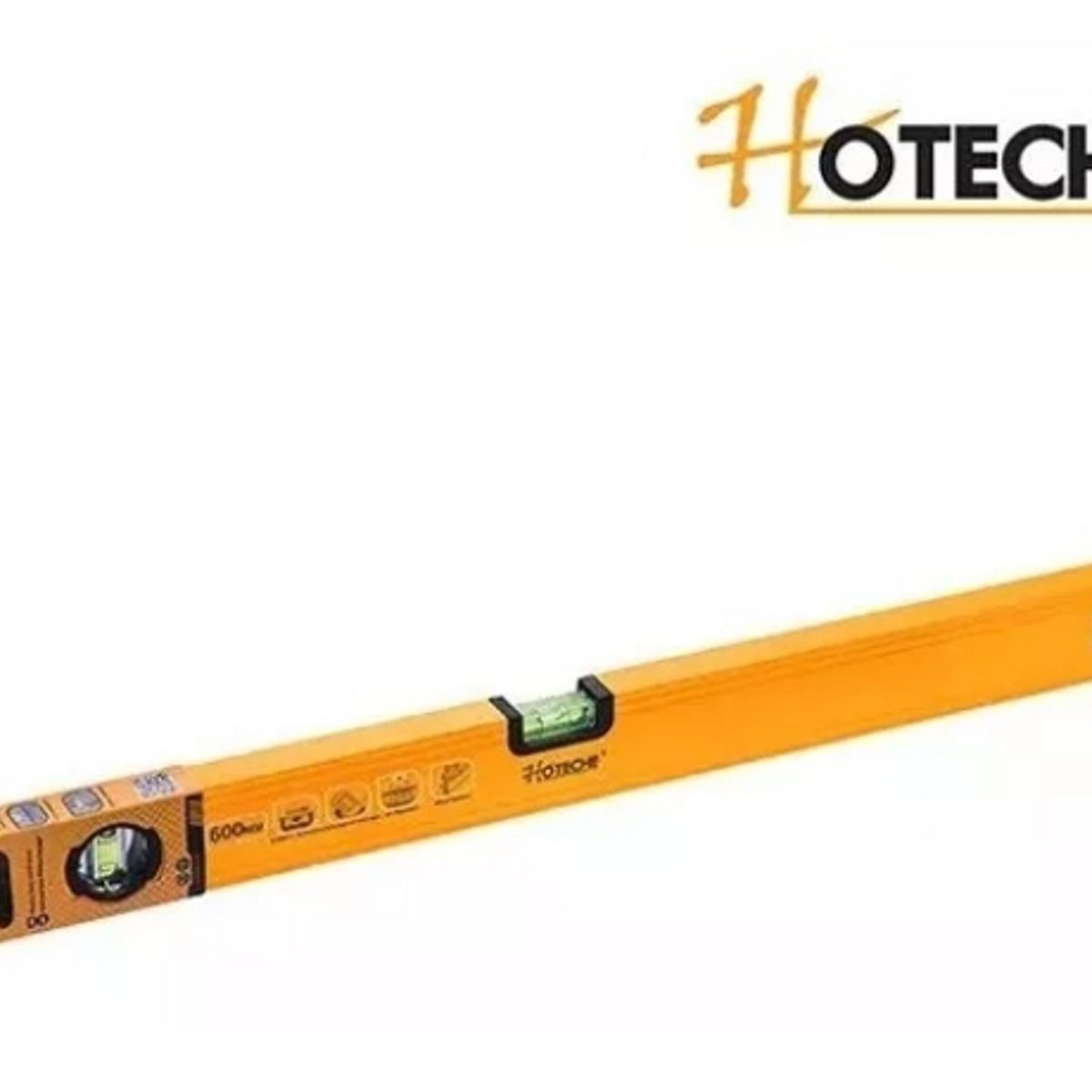 HOTECHE - Nivel Magnético De Aluminio 24 Pulgadas 60 Cm