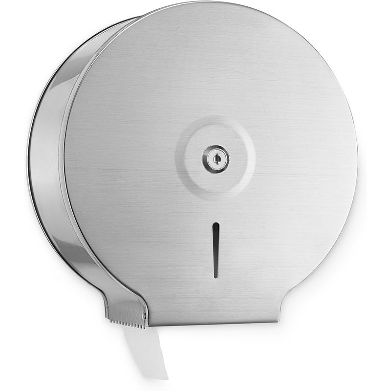KUANGYE - Dispensador Confort Papel Higiénico Acero Inoxidable