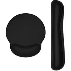 GENERICO - Reposa Muñecas Para Teclado Mouse Pad Con Apoya Muñeca