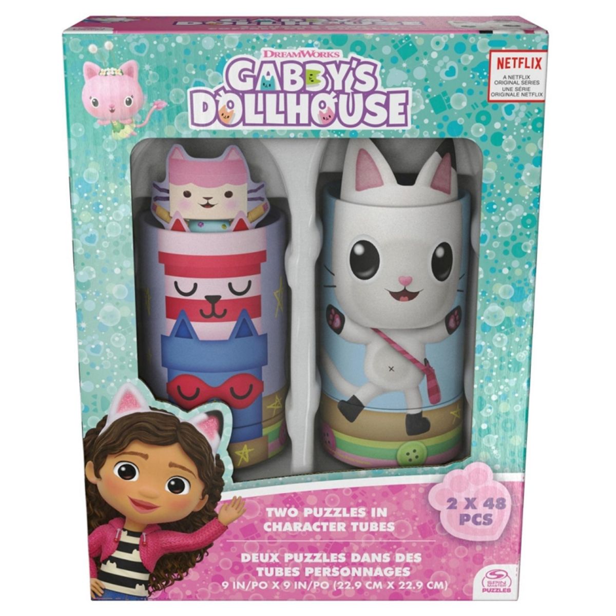 GENERICO - IMEX 6065772 GABBYS DOLLHOUSE 2 PUZZLES 48 PIEZAS EN