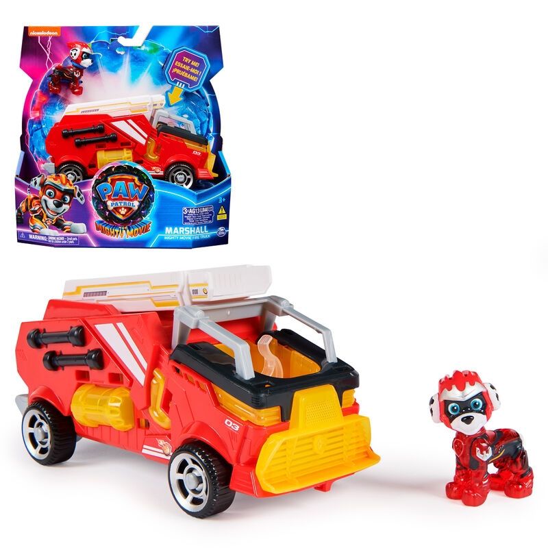 GENERICO - IMEX 6067509 PAW PATROL MIGHTY VEHICULO MARSHALL PELICULA